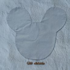 Vankúšik Mickey - šedá