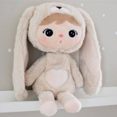 Metoo zajačik Bunny 50 cm - beige